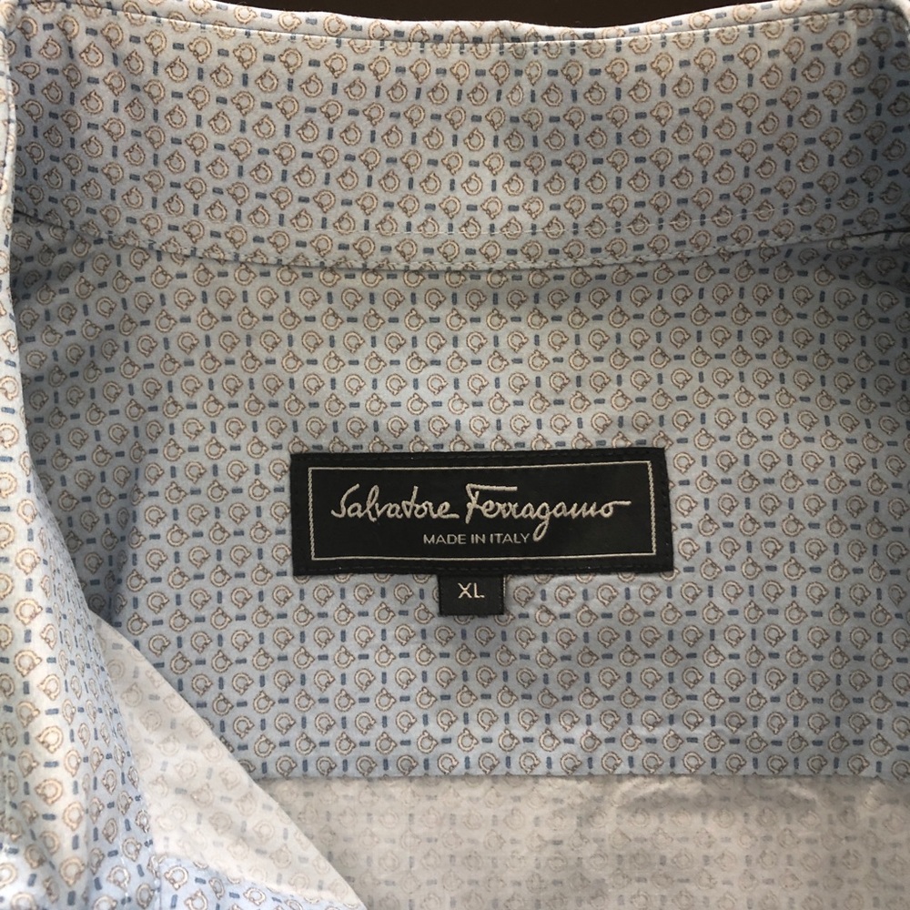 XL Ferragamo Dress Shirt
